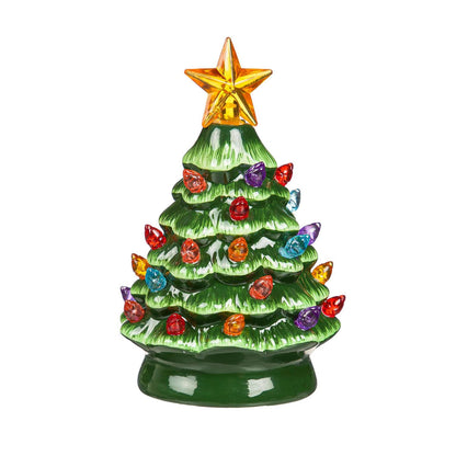 Mini LED Ceramic Christmas Tree