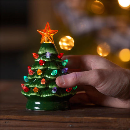 Mini LED Ceramic Christmas Tree