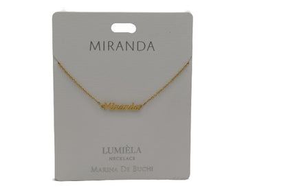 Mulberry Studios Personalized Name Necklaces - M through V