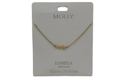 Mulberry Studios Personalized Name Necklaces - M through V