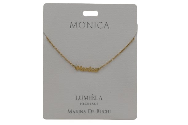Mulberry Studios Personalized Name Necklaces - M through V