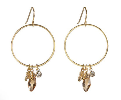 Dangle Hoop Earrings