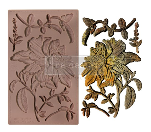 Decor Moulds® - Cerulean Blooms