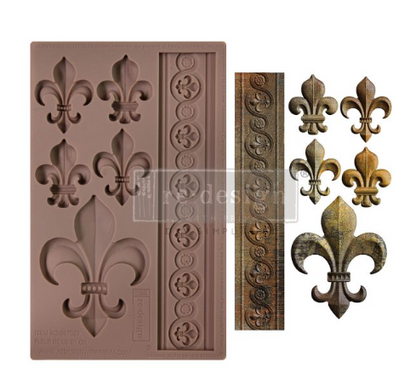 Decor Moulds® - Fleur De Lis En Or