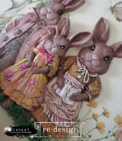 Decor Moulds® - Springtime Bunny