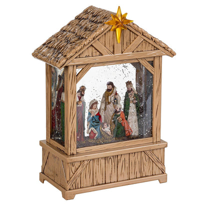 Nativity LED Water Lantern