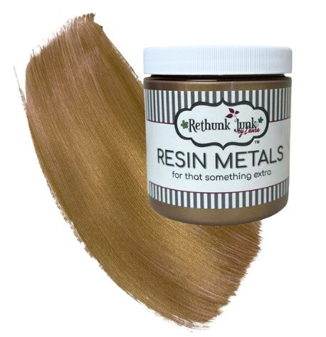 Rethunk Junk Resin Paint in Metallic Bronze