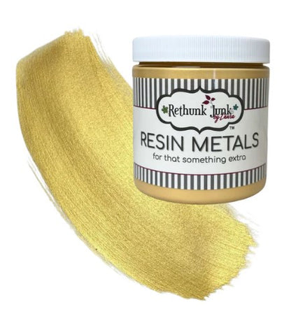 Rethunk Junk Resin Paint in Metallic Pixie Dust