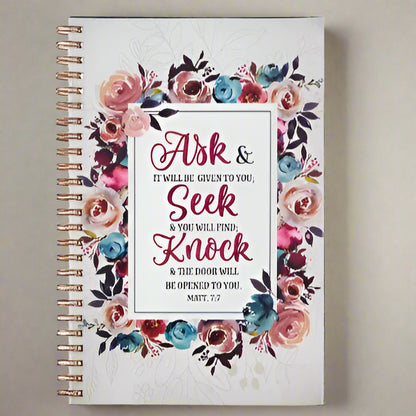 Christian Art Gifts Faith Notebook Wirebound