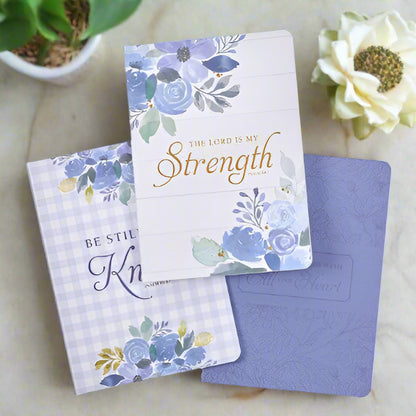Christian Art Gifts Faith Notebook Set - 3 Pieces