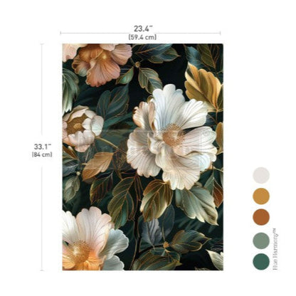 Decoupage Fiber Paper - Opulent Petal