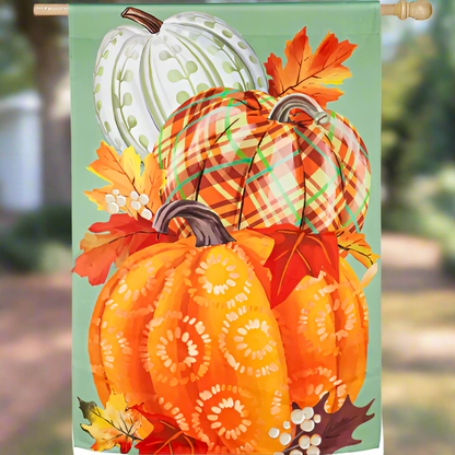 Evergreen Garden Flag - Fall & Halloween