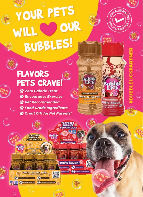 BubbleLick Flavored Bubbles