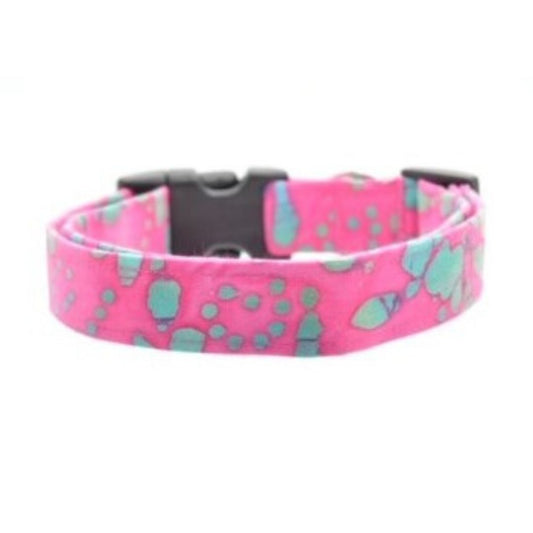 Pink Batik Collar
