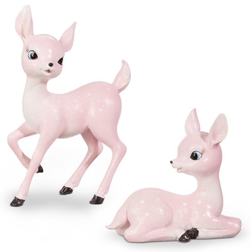 Pink Retro Deer