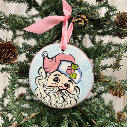 Hand-Painted Ceramic Ornament - Vintage Christmas Collection