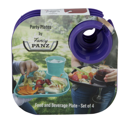 Fancy Panz Reuseable Party Plates