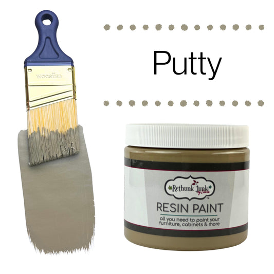Rethunk Junk Resin Paint in Putty