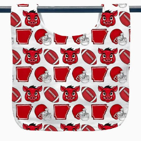 Razorback Baby Bib