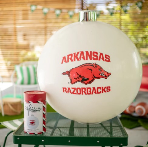 Holiball The Inflatable Ornament® 30 Inch - Arkansas Razorbacks