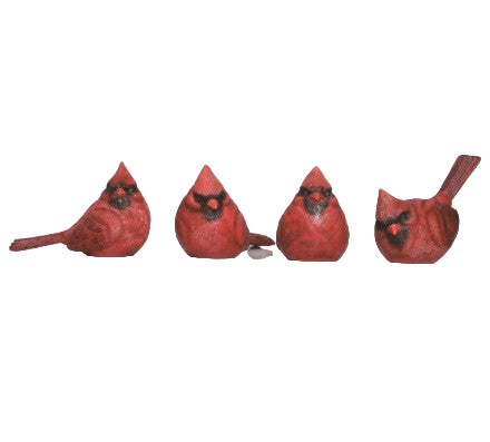 Resin Cardinals 5"