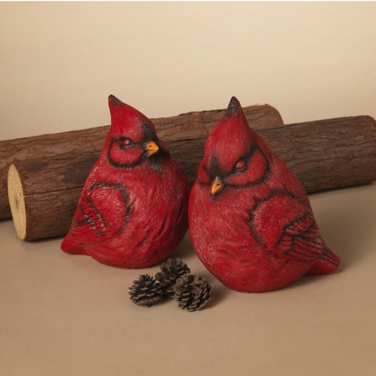 Sleeping Cardinal Figurine 7.4"
