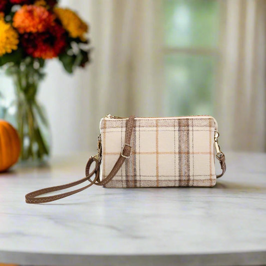 Jen & Co Riley Crossbody Wristlet - Patterns & Animal Prints