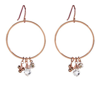 Dangle Hoop Earrings