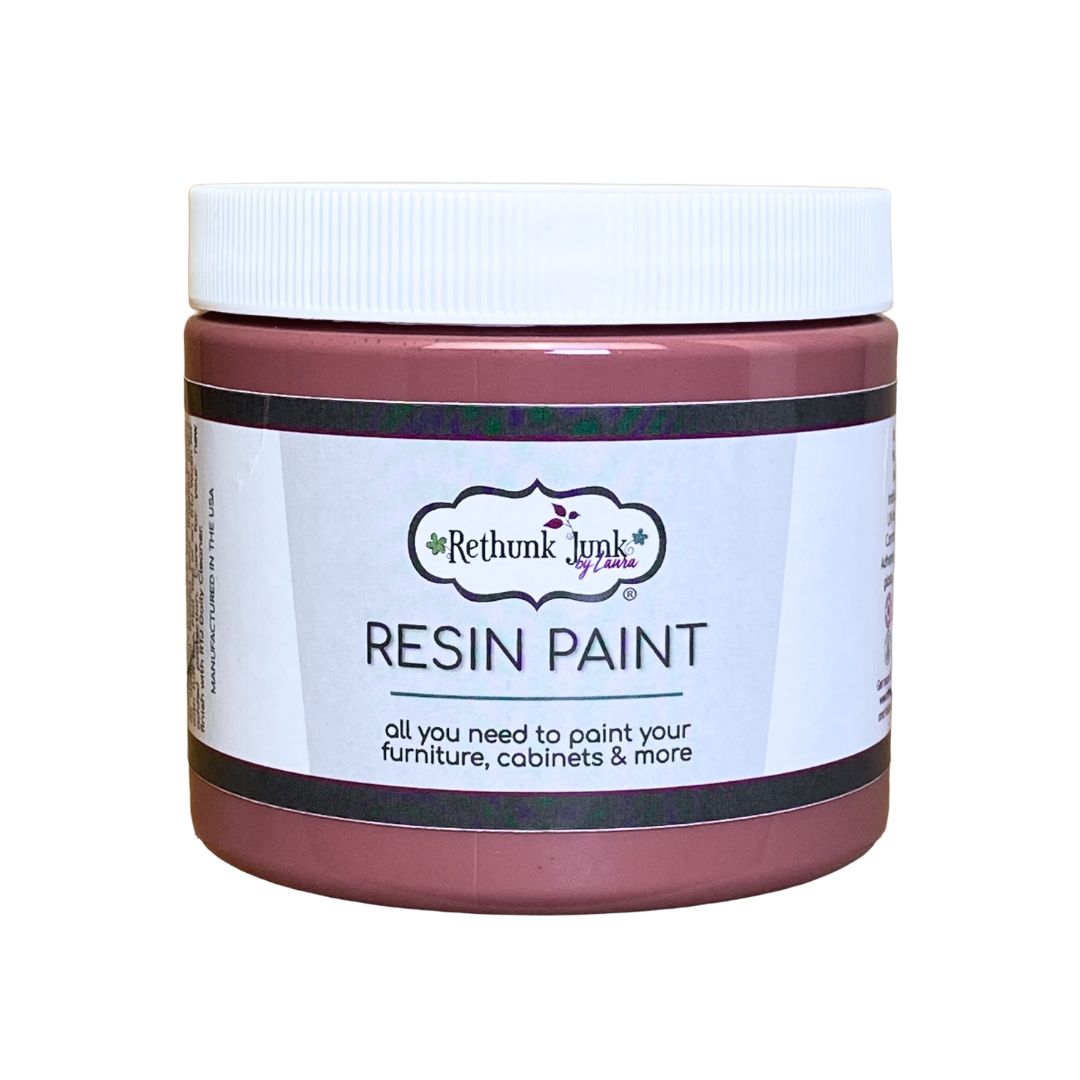 Rethunk Junk Resin Paint in Rosewood