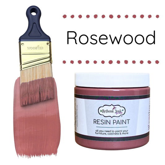 Rethunk Junk Resin Paint in Rosewood