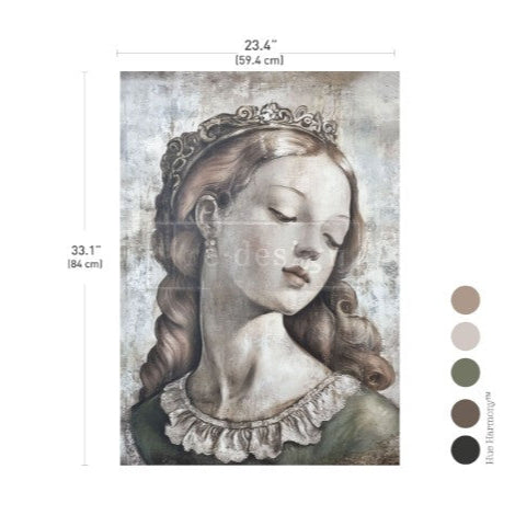 Decoupage Fiber Paper - Royal Glow