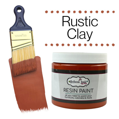 Rethunk Junk Resin Paint in Rustic Clay