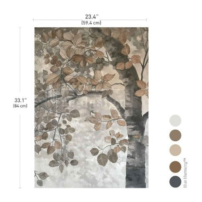 Decoupage Fiber Paper - Rustic Reverie