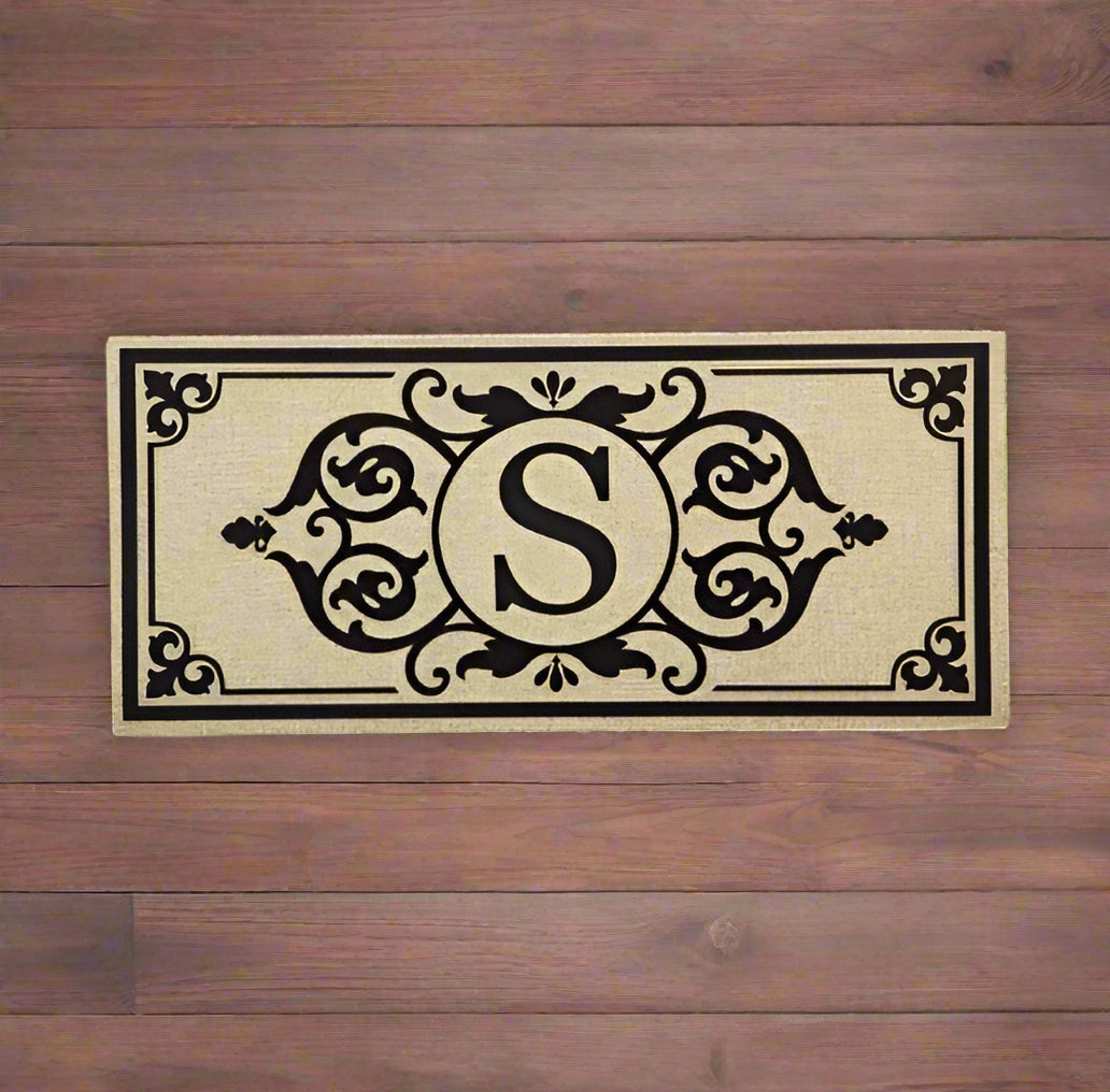 Evergreen Switch Mat - Cambridge Monogram