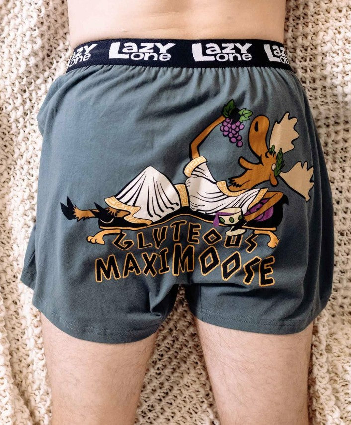 LazyOne Boxers - Gluteous Maximoose