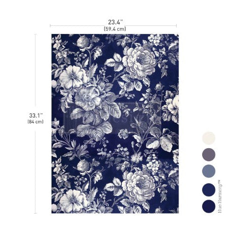 Decoupage Fiber Paper - Secret Garden Bloom