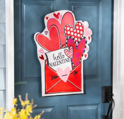 Sending Love/End of the Rainbow Double Sided Door Decor