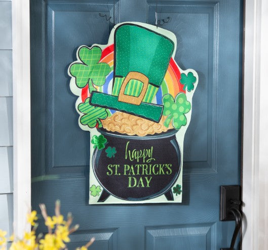 Sending Love/End of the Rainbow Double Sided Door Decor