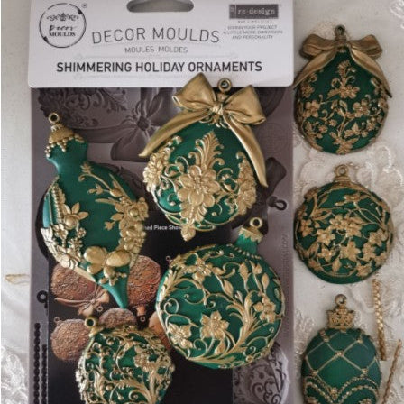 Decor Moulds® - Shimmering Holiday Ornaments
