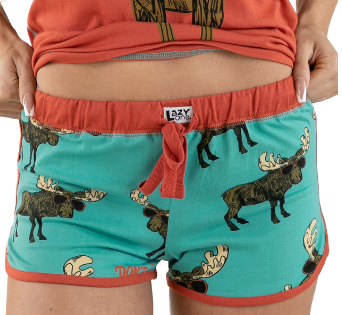 LazyOne Tank & Shorts Pajamas - Don't Moose With Me