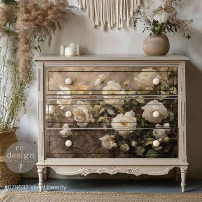 Decoupage Fiber Paper - Silent Beauty