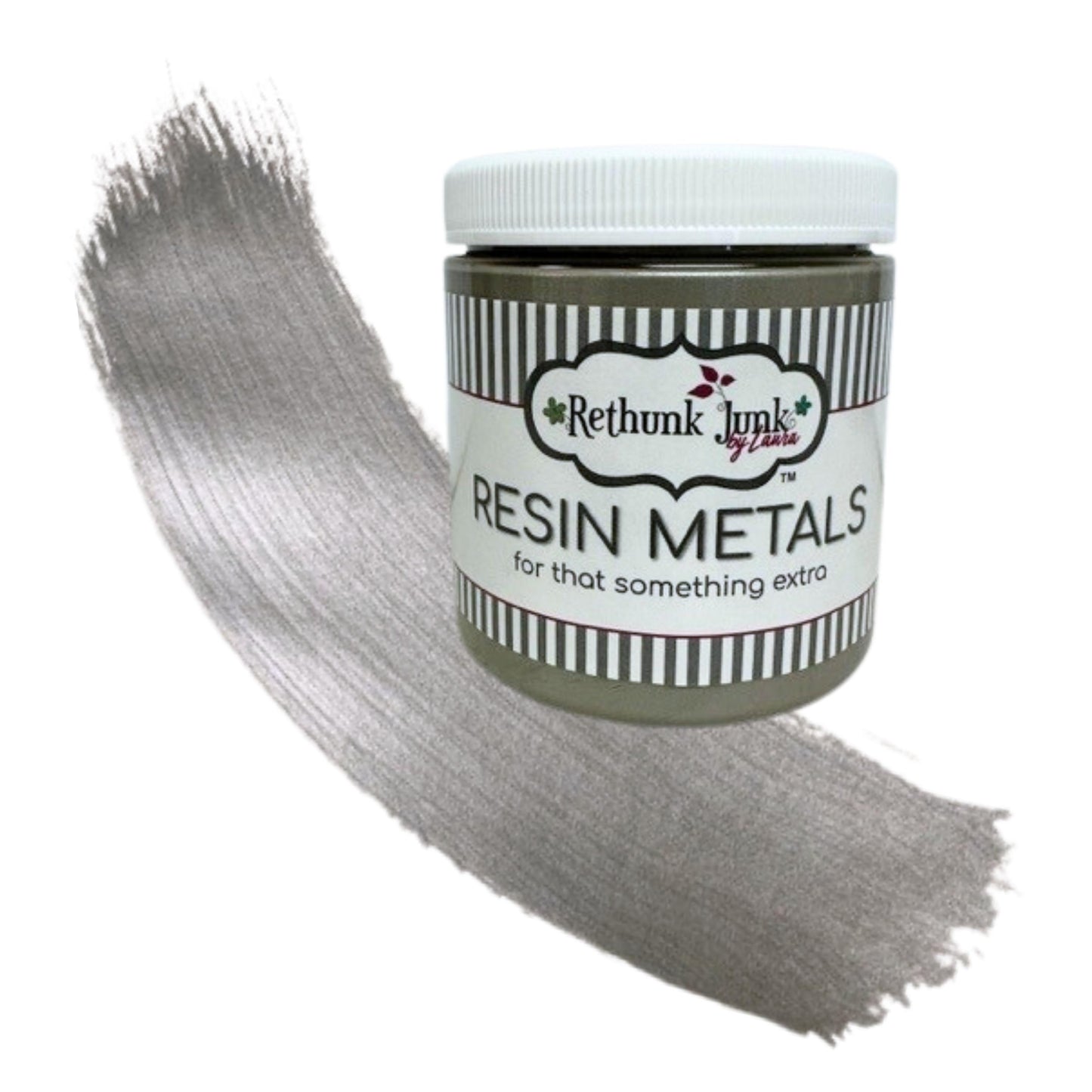 Rethunk Junk Resin Paint in Metallic Silver