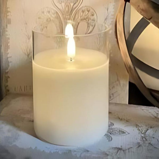 Simply Ivory Radiance LED Poured Candle