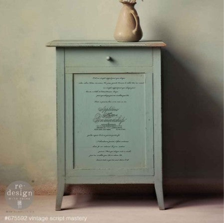 Decor Transfer® - Vintage Script Mastery