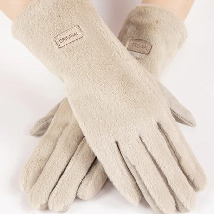 Soft Faux Fur Gloves