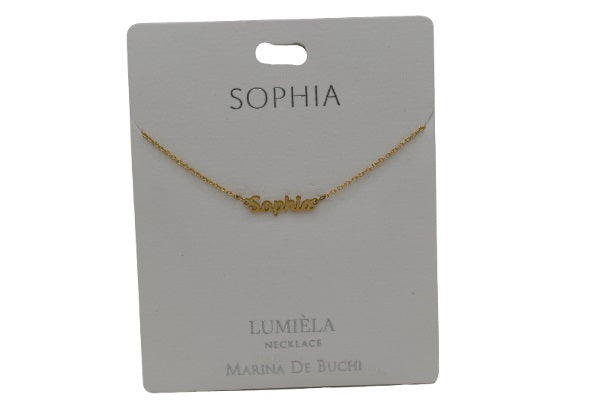Mulberry Studios Personalized Name Necklaces - M through V