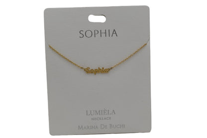 Mulberry Studios Personalized Name Necklaces - M through V