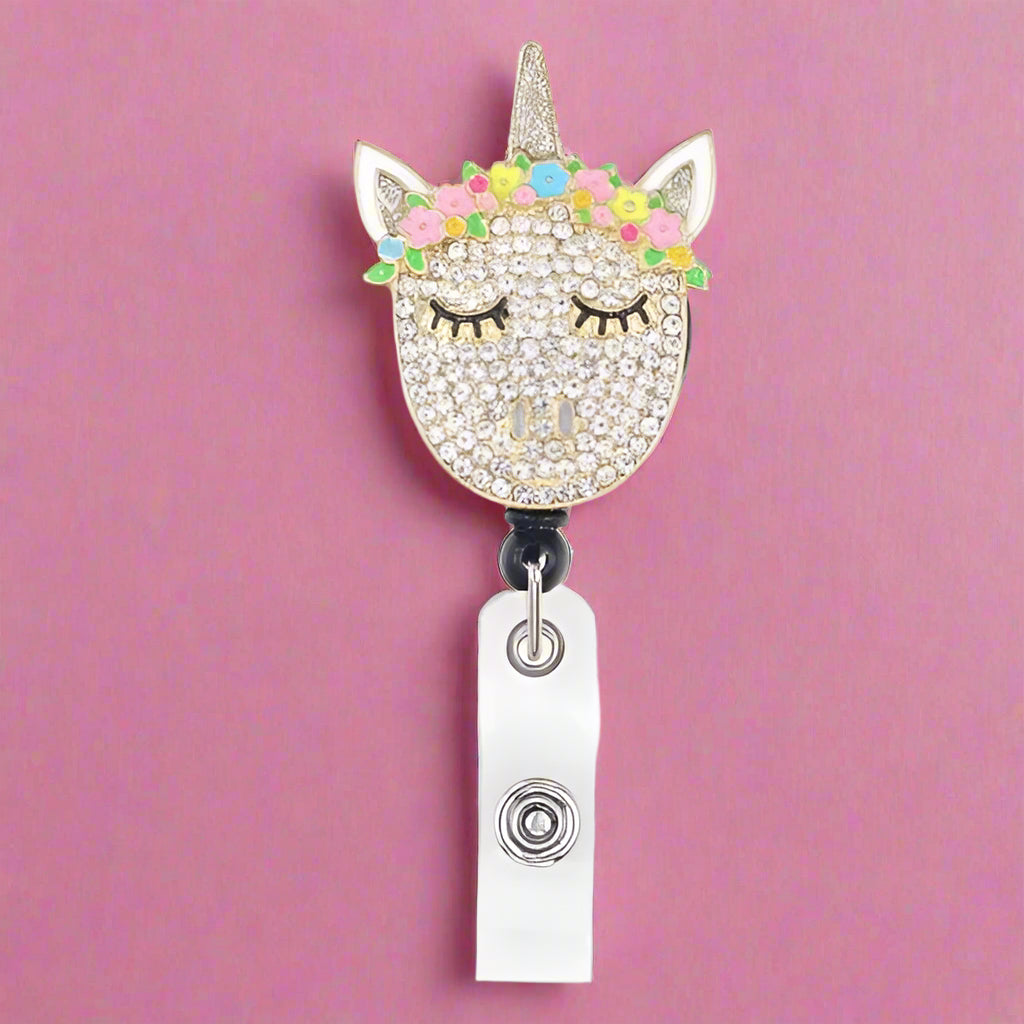 Sparkle & Shine Pastel Unicorn Badge Reel