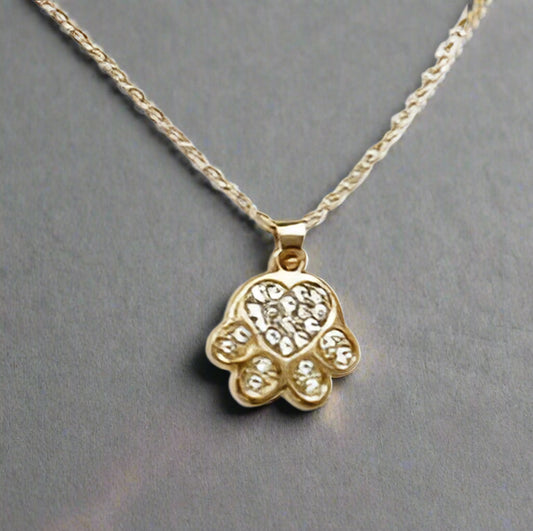 Sparkly Paw Everyday Necklace