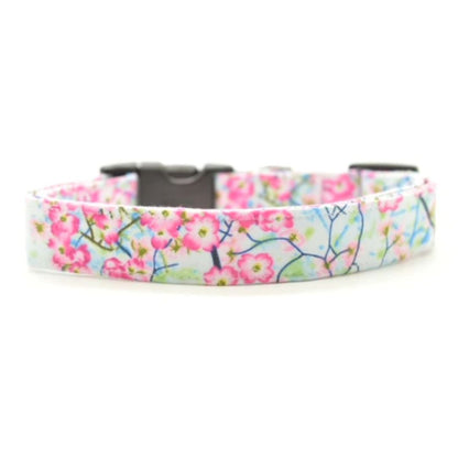 Spring Flowers Dog Collar